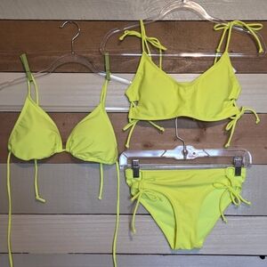 Bikini 3 Piece Set Top M/L-Bottom S